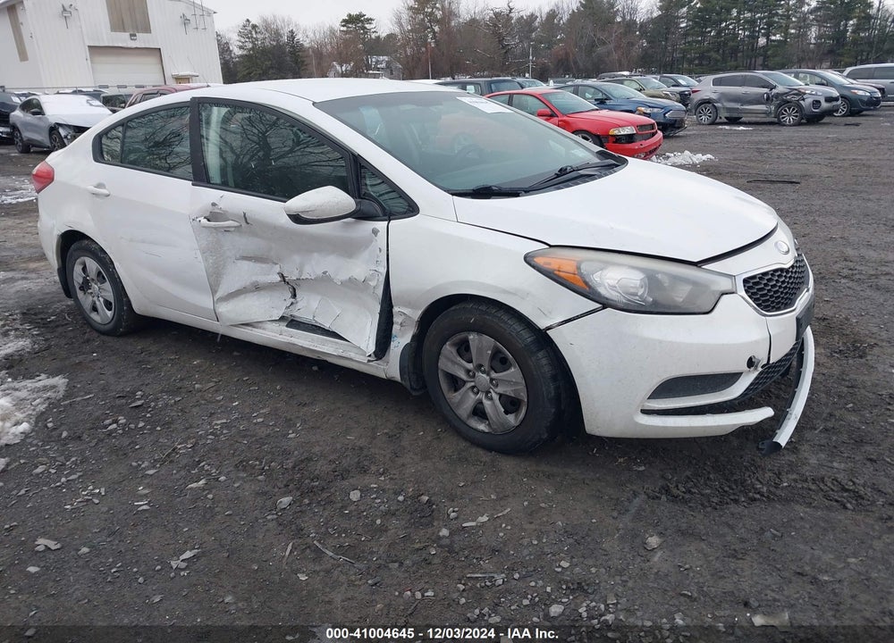2014 KIA FORTE LX VIN: KNAFK4A66E5067689