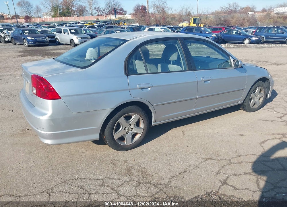 2004 HONDA CIVIC EX VIN: 2HGES26734H540090