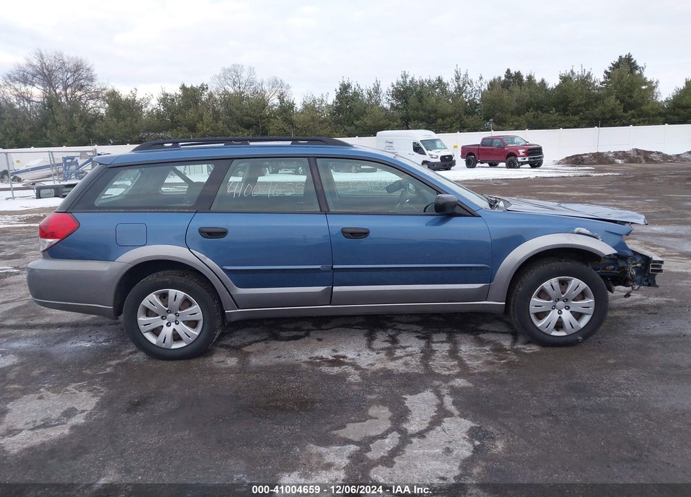 2009 SUBARU OUTBACK 2.5I VIN: 4S4BP60C697319775