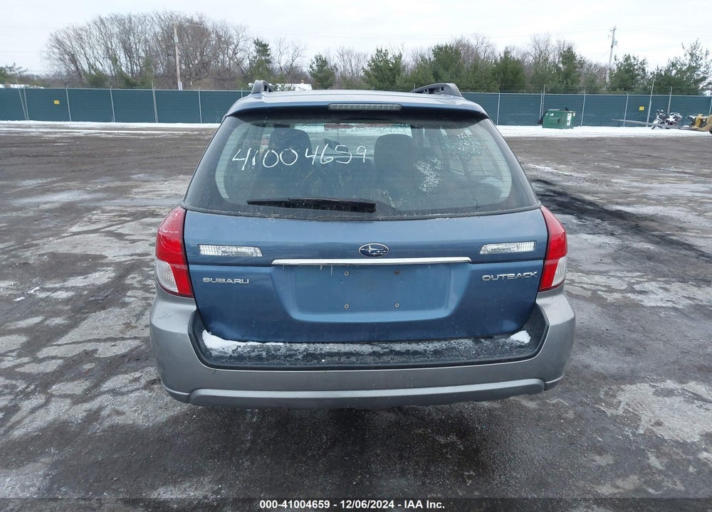 2009 SUBARU OUTBACK 2.5I VIN: 4S4BP60C697319775