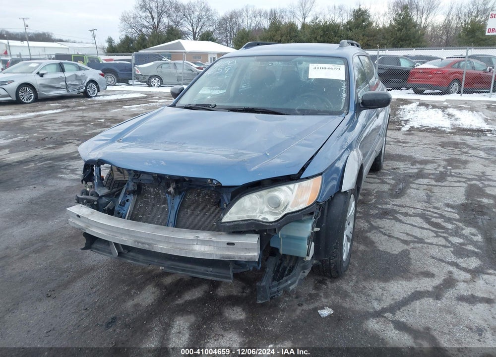 2009 SUBARU OUTBACK 2.5I VIN: 4S4BP60C697319775
