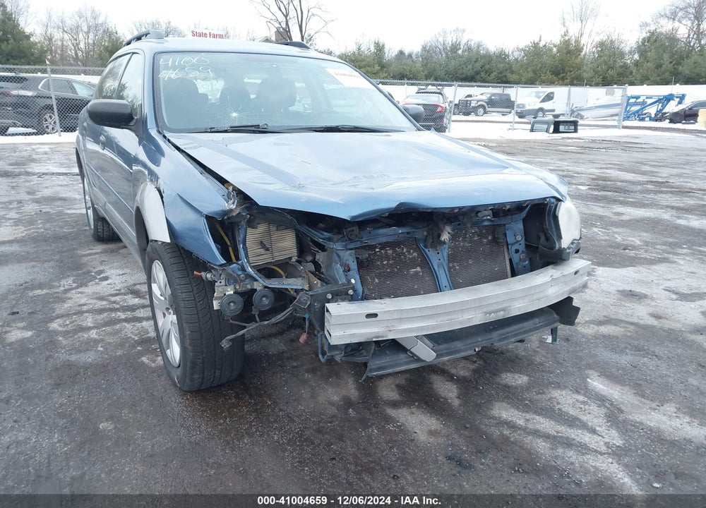 2009 SUBARU OUTBACK 2.5I VIN: 4S4BP60C697319775