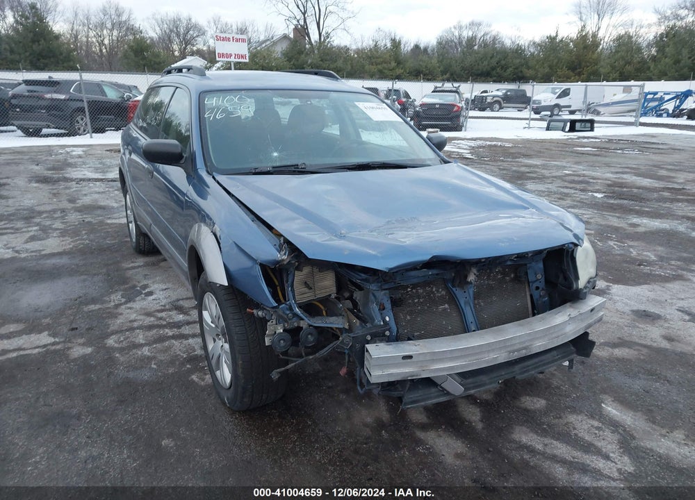 2009 SUBARU OUTBACK 2.5I VIN: 4S4BP60C697319775