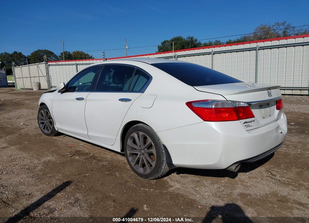 2015 HONDA ACCORD SPORT VIN: 1HGCR2F51FA030842