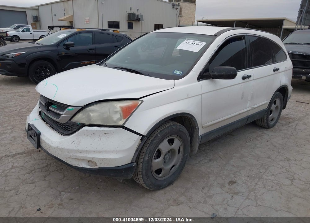2010 HONDA CR-V LX VIN: 3CZRE3H38AG701885