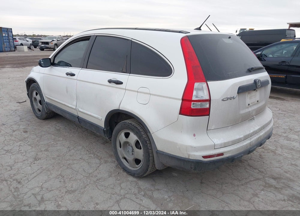 2010 HONDA CR-V LX VIN: 3CZRE3H38AG701885