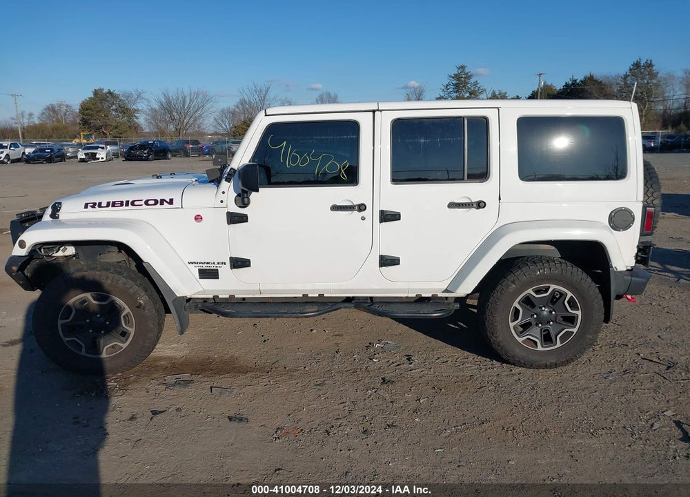 2016 JEEP WRANGLER UNLIMITED RUBICON HARD ROCK VIN: 1C4BJWFGXGL171571