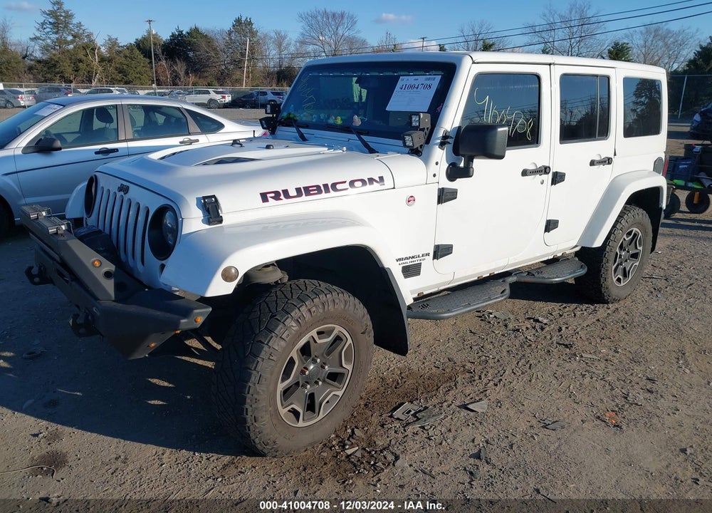 2016 JEEP WRANGLER UNLIMITED RUBICON HARD ROCK VIN: 1C4BJWFGXGL171571