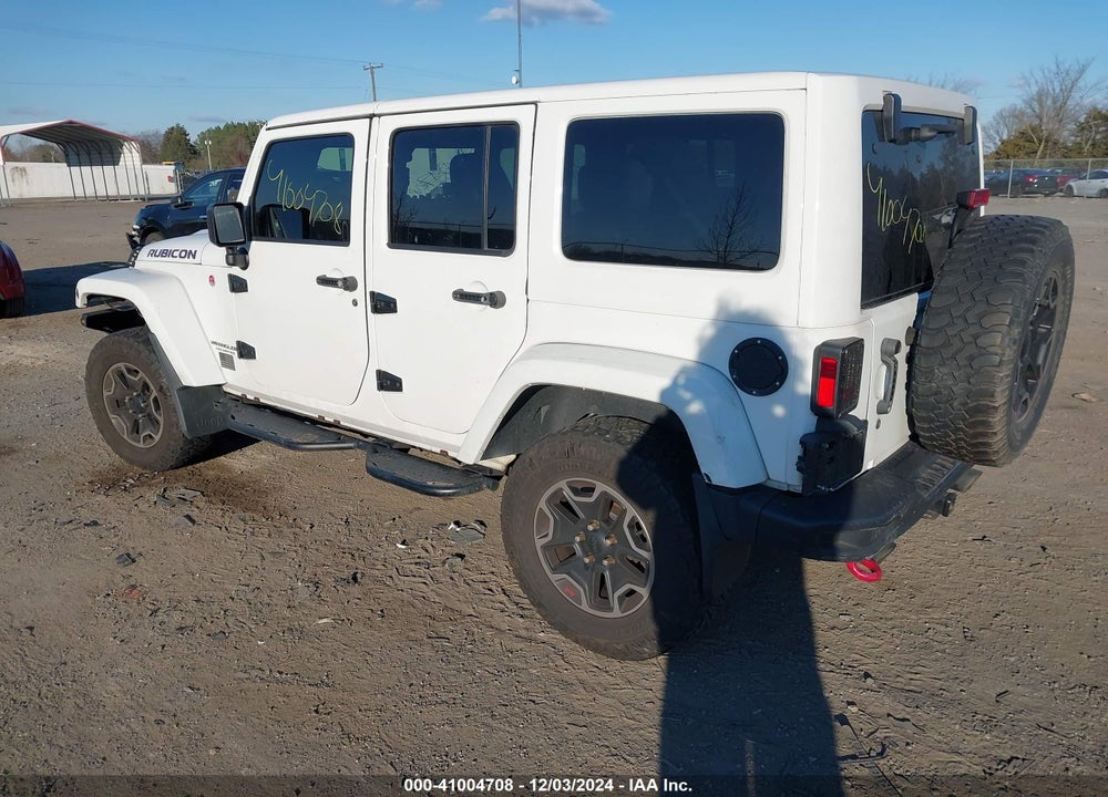 2016 JEEP WRANGLER UNLIMITED RUBICON HARD ROCK VIN: 1C4BJWFGXGL171571