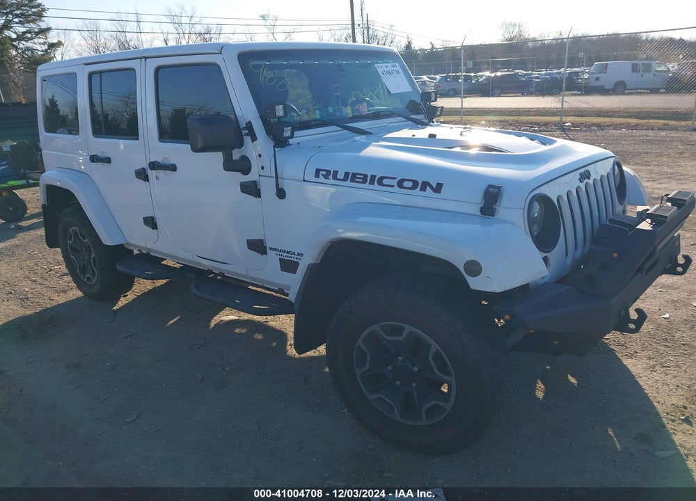 2016 JEEP WRANGLER UNLIMITED RUBICON HARD ROCK VIN: 1C4BJWFGXGL171571