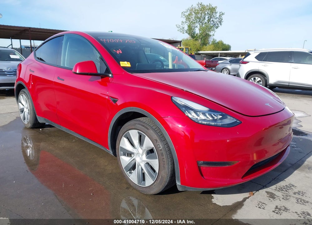 2022 TESLA MODEL Y LONG RANGE DUAL MOTOR ALL-WHEEL DRIVE VIN: 7SAYGDEEXNF391387