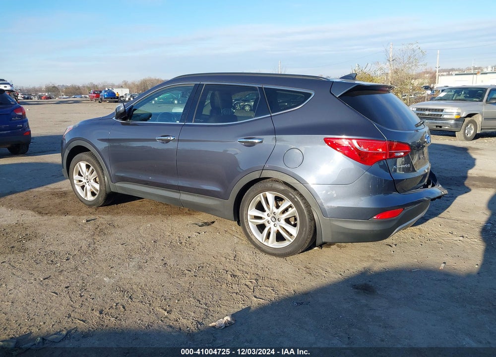 2013 HYUNDAI SANTA FE SPORT 2.0T VIN: 5XYZU3LA3DG118304