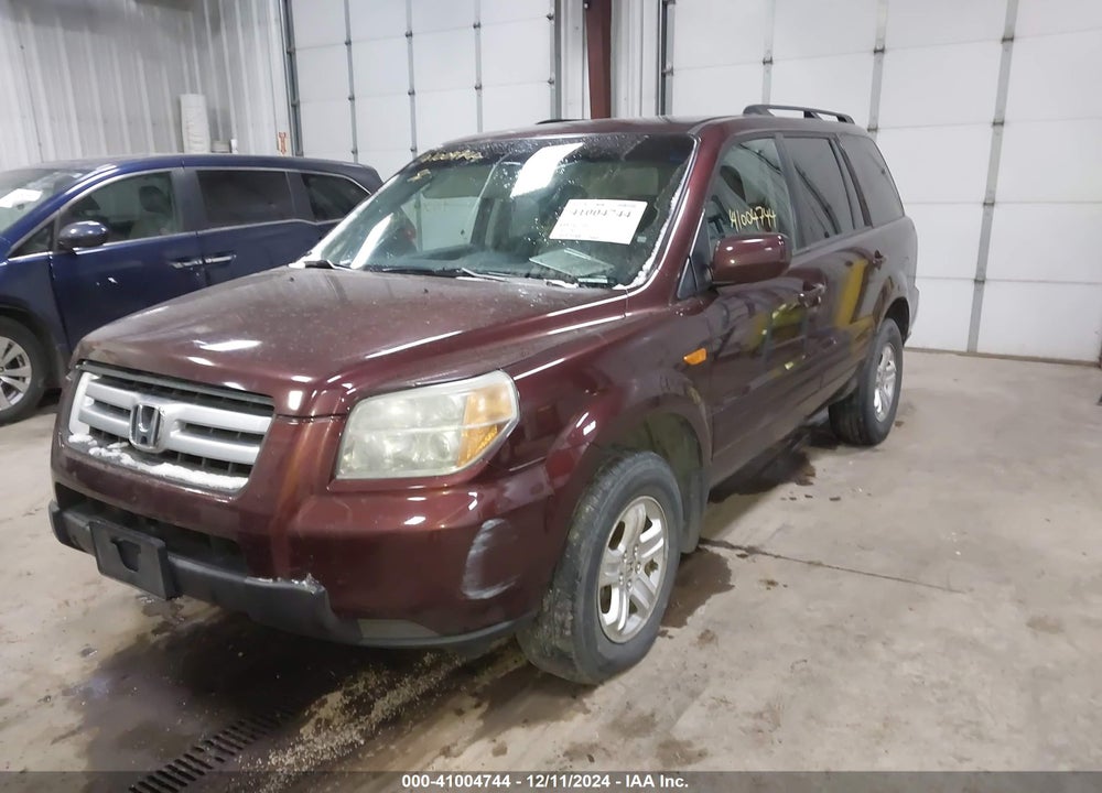 2008 HONDA PILOT VP VIN: 5FNYF18228B026822