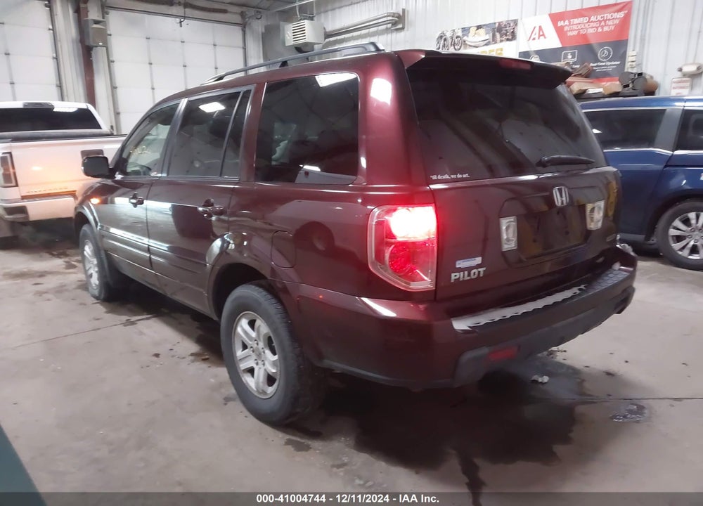 2008 HONDA PILOT VP VIN: 5FNYF18228B026822
