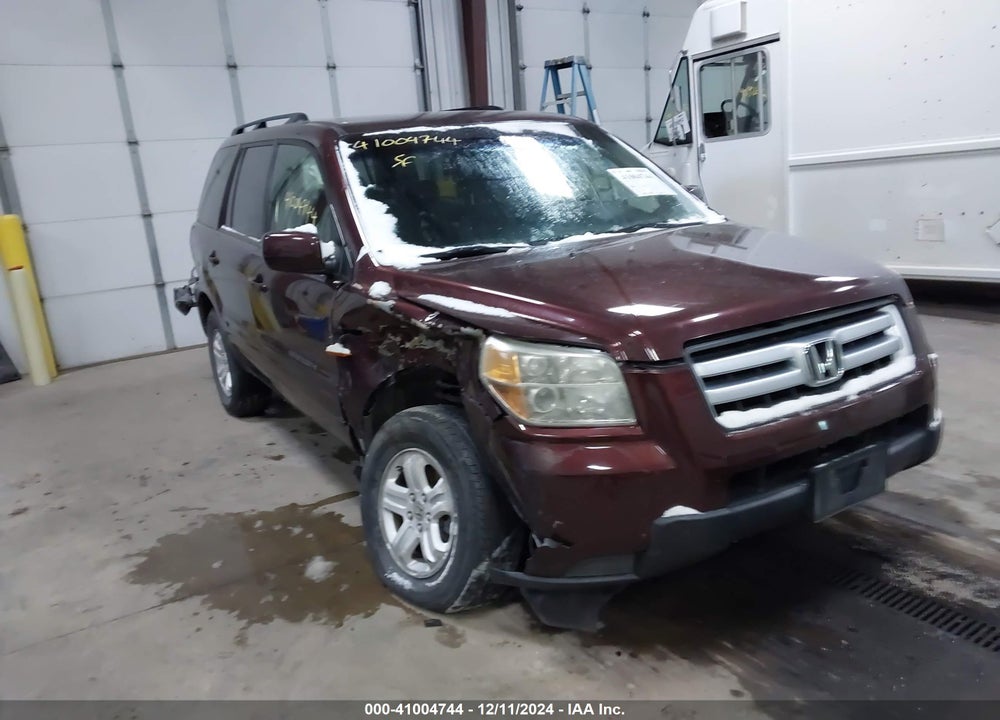 2008 HONDA PILOT VP VIN: 5FNYF18228B026822
