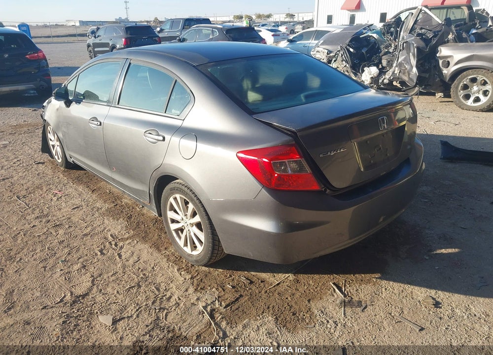 2012 HONDA CIVIC EX-L VIN: 2HGFB2F97CH531526