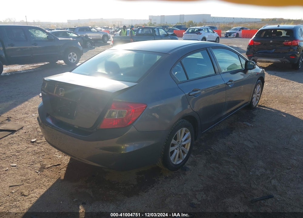 2012 HONDA CIVIC EX-L VIN: 2HGFB2F97CH531526