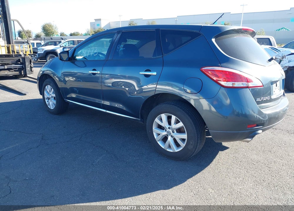 2011 NISSAN MURANO S VIN: JN8AZ1MU4BW062650