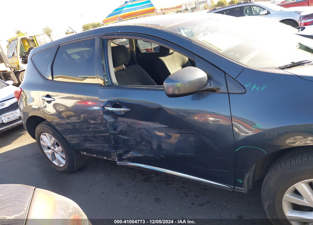 2011 NISSAN MURANO S VIN: JN8AZ1MU4BW062650
