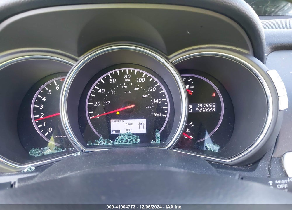 2011 NISSAN MURANO S VIN: JN8AZ1MU4BW062650