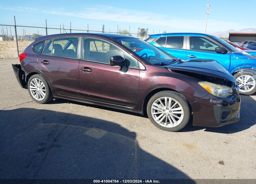 2013 SUBARU IMPREZA 2.0I PREMIUM VIN: JF1GPAD68DH819494