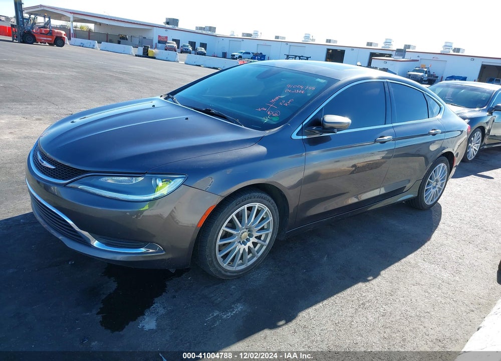 2016 CHRYSLER 200 LIMITED VIN: 1C3CCCAG5GN117771