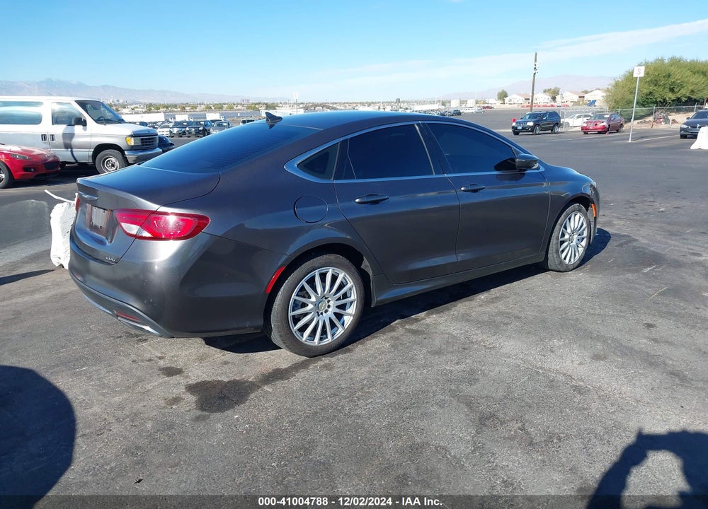 2016 CHRYSLER 200 LIMITED VIN: 1C3CCCAG5GN117771