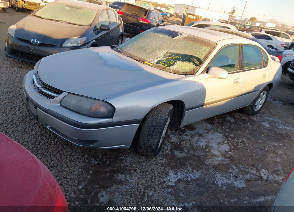 2002 CHEVROLET IMPALA LS VIN: 2G1WH55K329306802