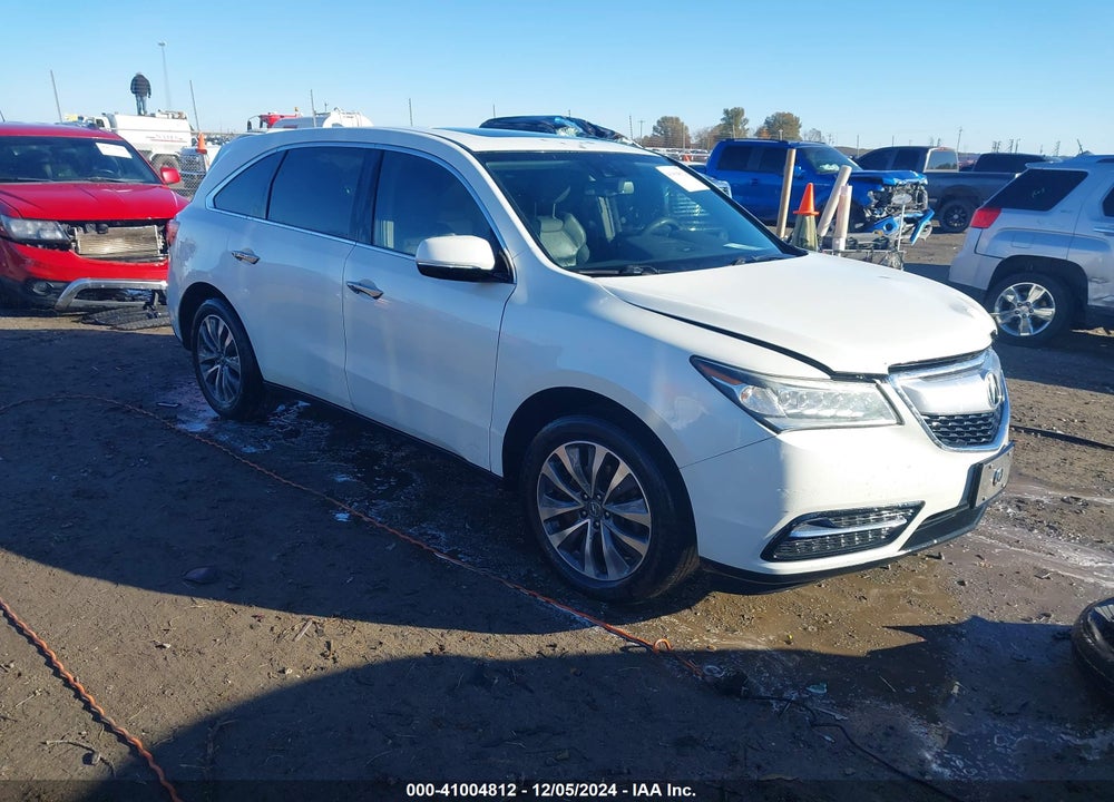 2015 ACURA MDX TECHNOLOGY PKG W/ENTERTAINMENT PKG VIN: 5FRYD3H63FB012993