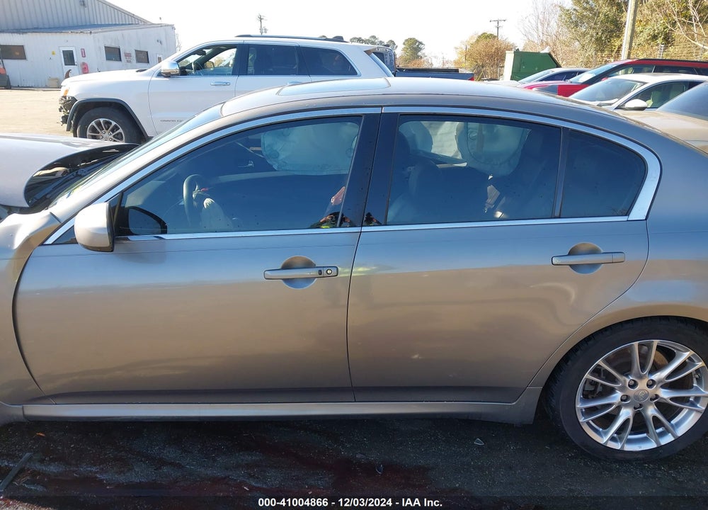 2008 INFINITI G35 JOURNEY VIN: JNKBV61E58M200625