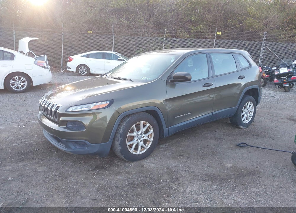 2015 JEEP CHEROKEE SPORT VIN: 1C4PJMABXFW564506