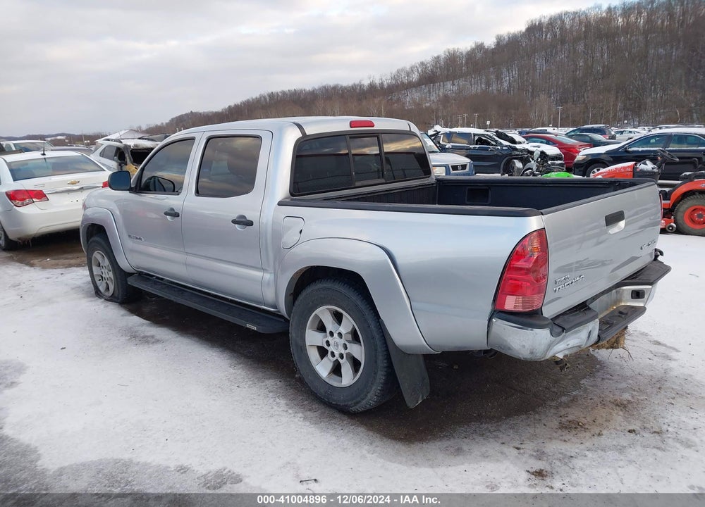 2005 TOYOTA TACOMA DOUBLE CAB VIN: 5TELU42N45Z088253