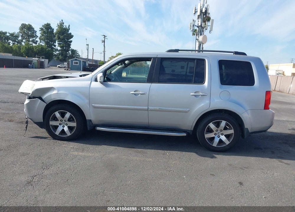 2013 HONDA PILOT TOURING VIN: 5FNYF3H91DB001347