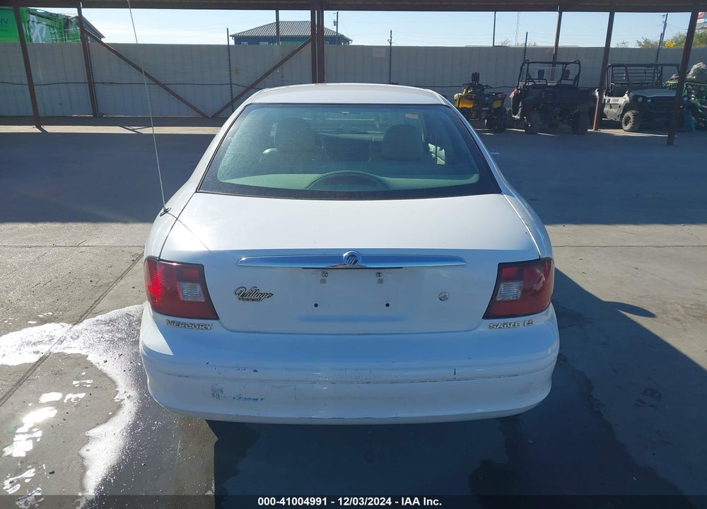 2000 MERCURY SABLE LS PREMIUM VIN: 1MEFM55S9YA626589