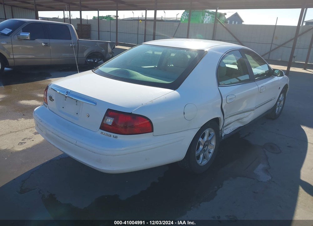 2000 MERCURY SABLE LS PREMIUM VIN: 1MEFM55S9YA626589