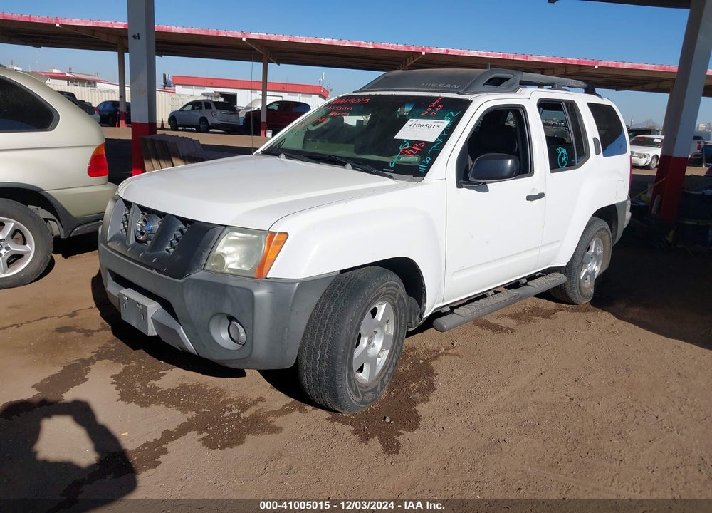 2007 NISSAN XTERRA S VIN: 5N1AN08U27C517592