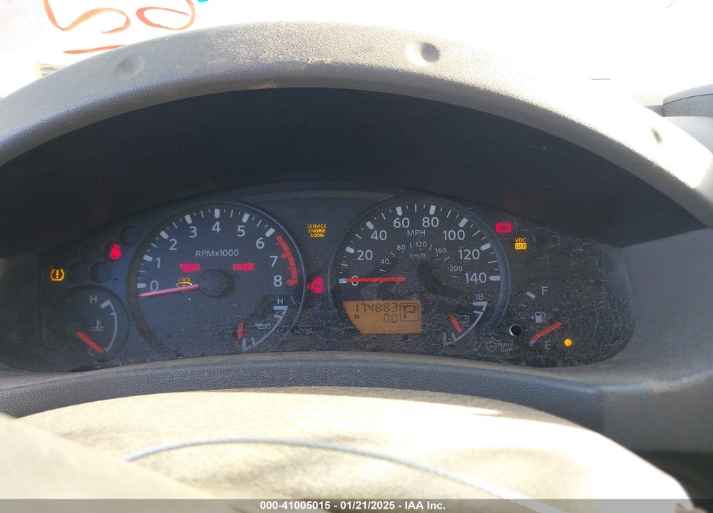 2007 NISSAN XTERRA S VIN: 5N1AN08U27C517592