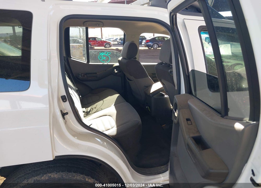2007 NISSAN XTERRA S VIN: 5N1AN08U27C517592