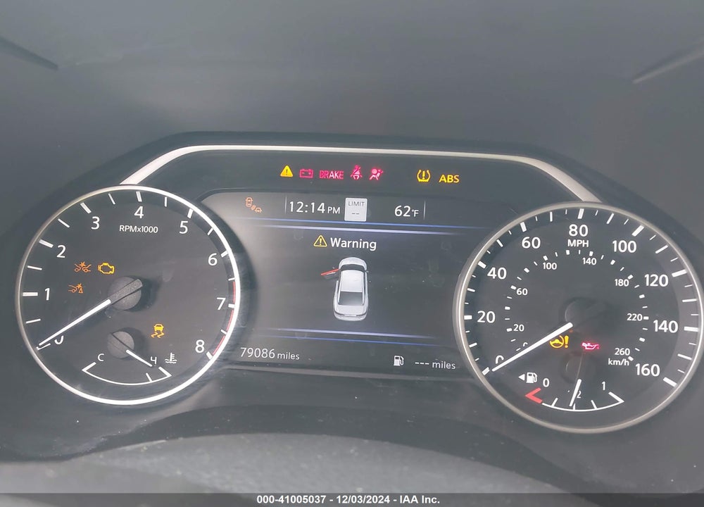 2020 NISSAN MAXIMA SV XTRONIC CVT VIN: 1N4AA6CV0LC381059