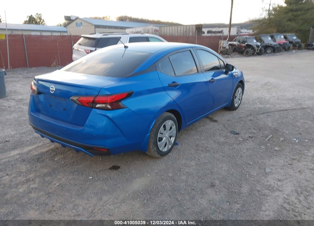 2020 NISSAN VERSA S XTRONIC CVT VIN: 3N1CN8DV8LL909892