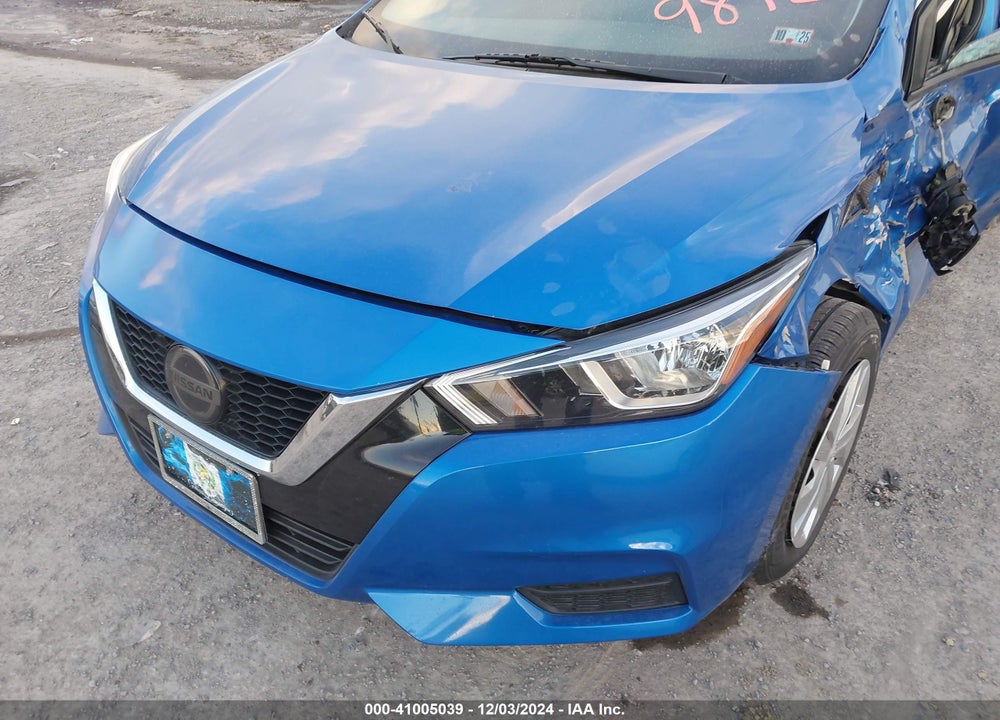 2020 NISSAN VERSA S XTRONIC CVT VIN: 3N1CN8DV8LL909892
