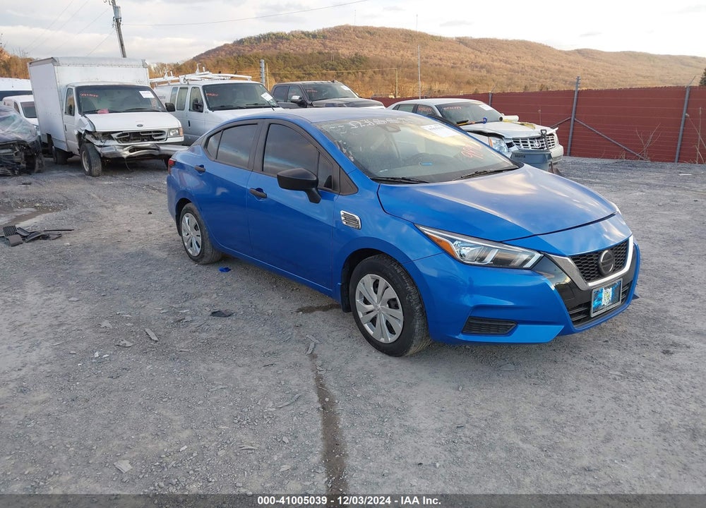 2020 NISSAN VERSA S XTRONIC CVT VIN: 3N1CN8DV8LL909892