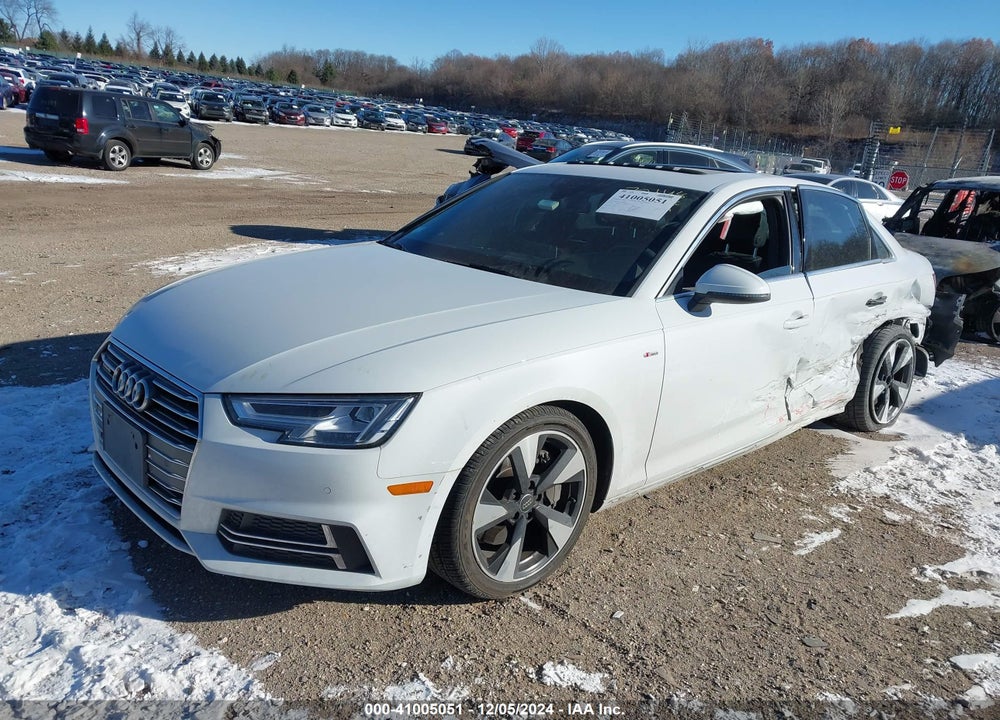 2017 AUDI A4 2.0T PREMIUM VIN: WAUENAF42HN001251