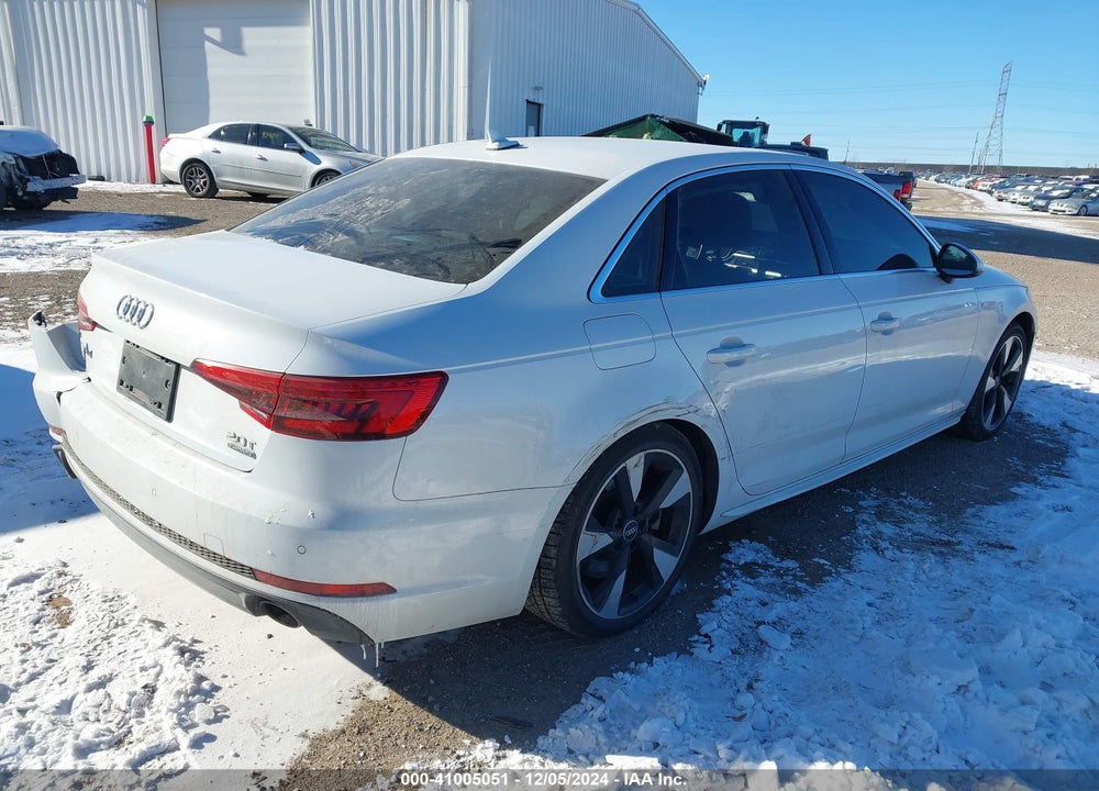 2017 AUDI A4 2.0T PREMIUM VIN: WAUENAF42HN001251