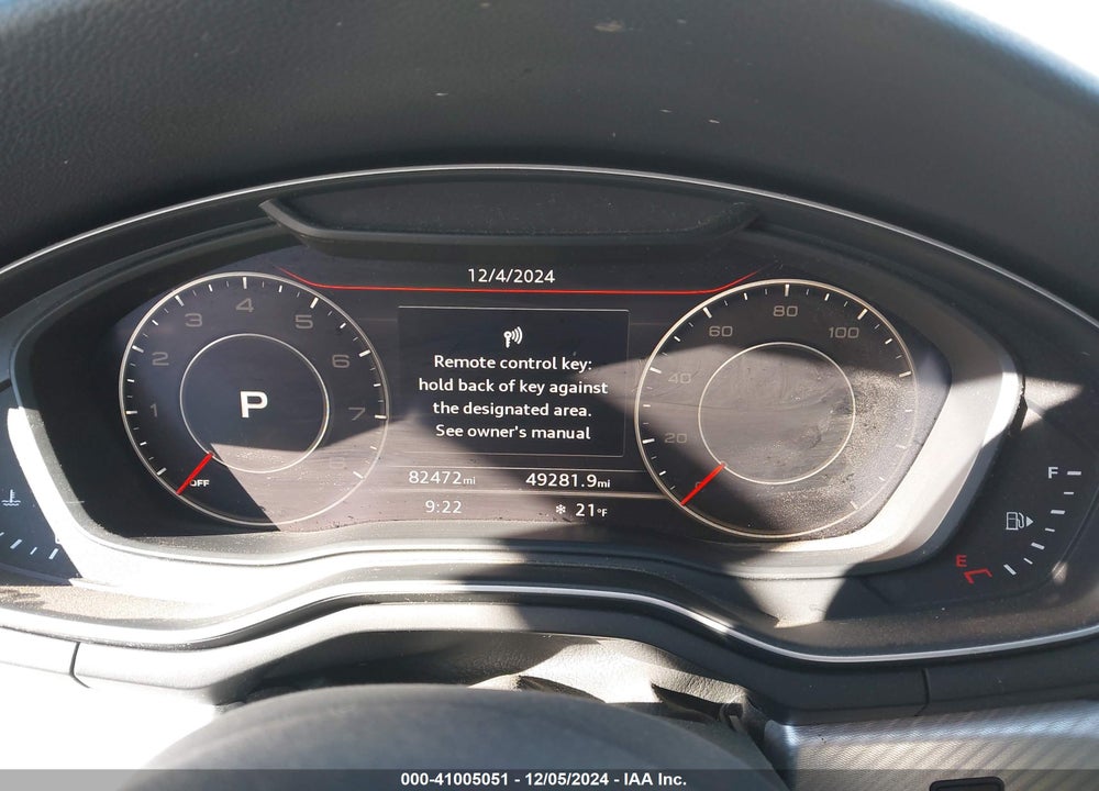 2017 AUDI A4 2.0T PREMIUM VIN: WAUENAF42HN001251