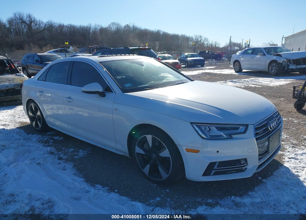 2017 AUDI A4 2.0T PREMIUM VIN: WAUENAF42HN001251