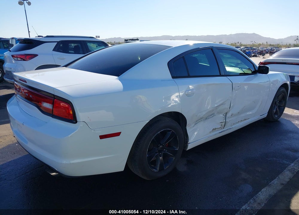 2014 DODGE CHARGER SE VIN: 2C3CDXBG5EH284799