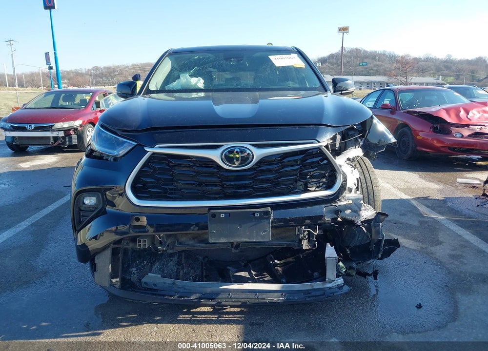 2021 TOYOTA HIGHLANDER LE VIN: 5TDBZRBH7MS152365