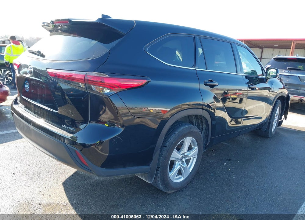 2021 TOYOTA HIGHLANDER LE VIN: 5TDBZRBH7MS152365