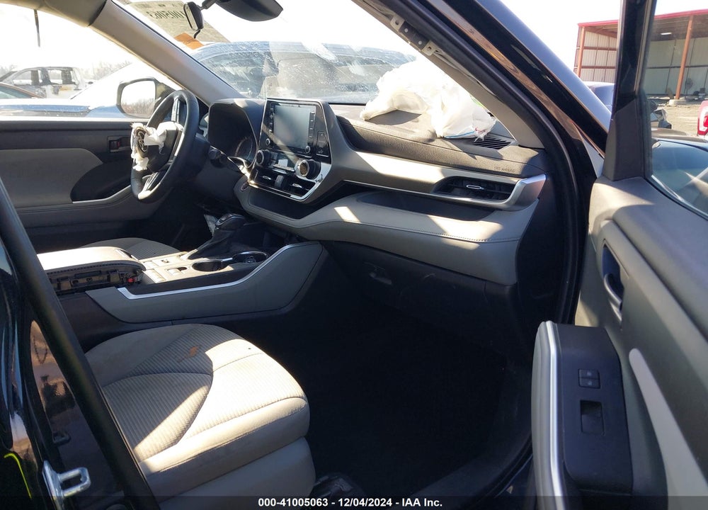 2021 TOYOTA HIGHLANDER LE VIN: 5TDBZRBH7MS152365